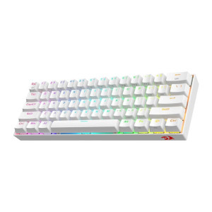 Redragon Draconic Pro RGB White Mecanica Brown Switch