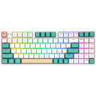 Tastatura Gaming Redragon Veigar White RGB Red Switch Mecanica