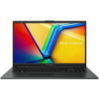 Laptop ASUS 15.6'' Vivobook Go 15 E1504FA, FHD, Procesor AMD Ryzen™ 5 40 (4M Cache, up to 4.3 GHz), 8GB LPDDR5, 256GB SSD, AMD Radeon 610M, No OS, Mixed Black