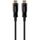 Cablu video Gembird HDMI Male - HDMI Male, v2.0, Optical active, 80 m, Negru