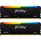 Memorie Kingston FURY Beast RGB 32GB DDR4 3200MHz CL16 Dual Channel Kit