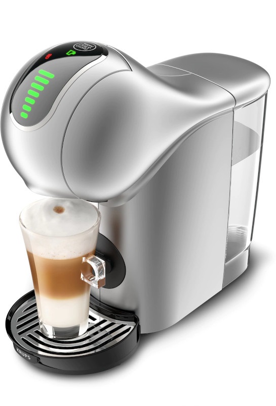 Espressor de cafea Krups Genio S Touch KP440E31, Argintiu, 1500W, 15bar, 0.8L