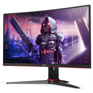 AOC Gaming C24G2AE/BK Curbat 23.6 inch 1 ms Negru FreeSync Premium 165 Hz