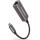Placa de retea AXAGON 1x USB 3.2 Tip C Male - 1x RJ-45 Female Gri