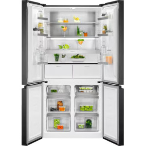 Electrolux ELT9VE52M0, 522 L, Frost Free, Clasa E, Display, Touch control, Iluminare LED, 190 cm, Negru