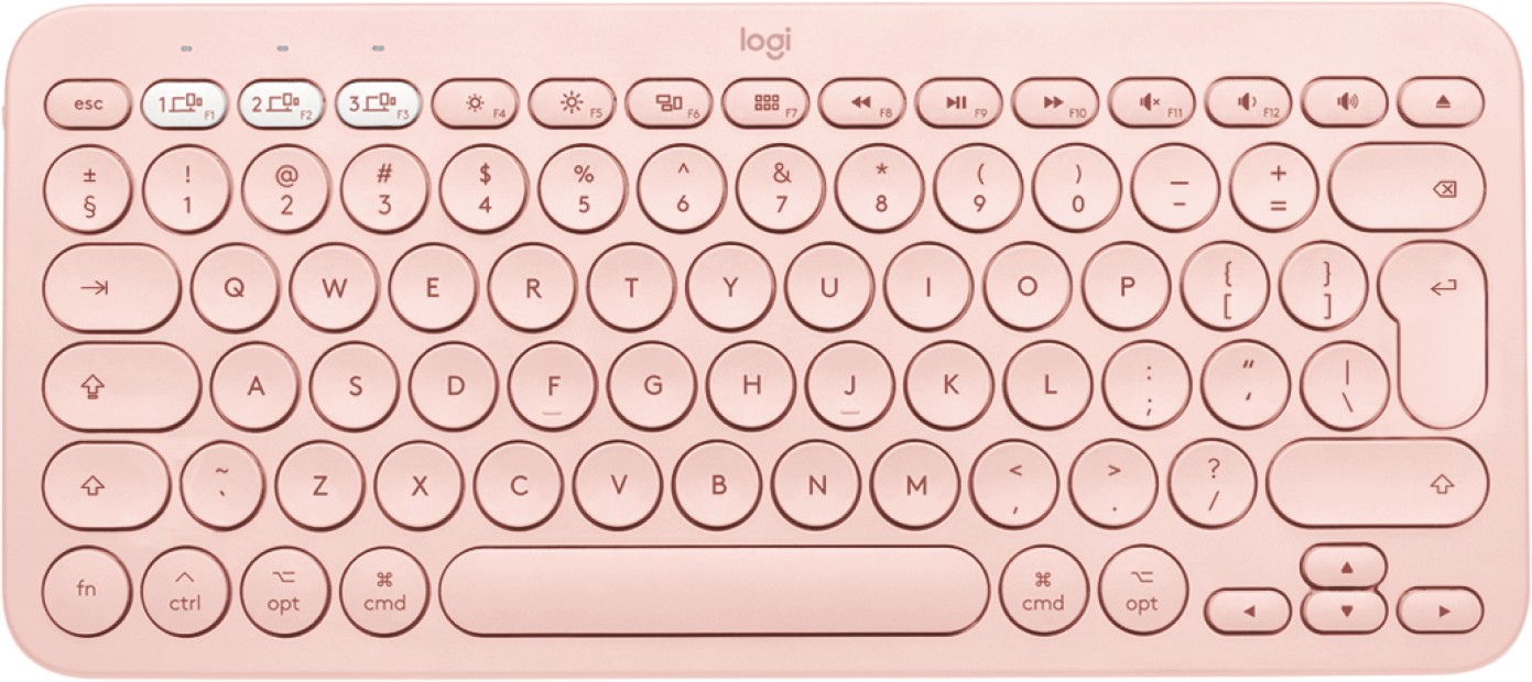 Tastatura Logitech K380 for Mac Bluetooth Rose UK International Layout