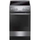 Aragaz Hansa FCCX580009, Vitroceramica, 4 zone de gatit, Electric, 65 L, Inox