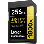 Card memorie Lexar SDXC Pro Gold 1800x UHS-II 256GB