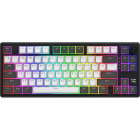 Tastatura Gaming HATOR Skyfall 80 Pro TKL RGB Black/White Aurum Vanila Silent Linear Switch Mecanica