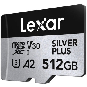Lexar microSDXC Professional Silver Plus UHS-I 512GB