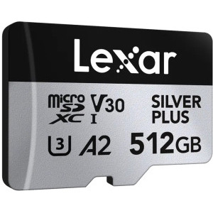 Lexar microSDXC Professional Silver Plus UHS-I 512GB