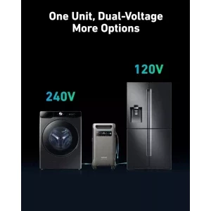 Anker Solix Statie de alimentare portabila F3800, 3840 Wh, 6000 W, LiFePO4