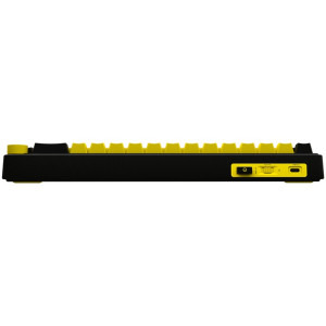 LORGAR KBP70MW Pro RGB Toxic Purple Linear Switch Black/Yellow Mecanica