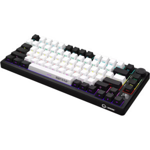 LORGAR KBP7075W Pro TKL RGB Toxic Purple Linear Switch Black/Red Mecanica