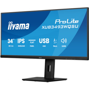IIyama ProLite XUB3493WQSU-B6 34 inch UWQHD IPS 1 ms 120 Hz HDR