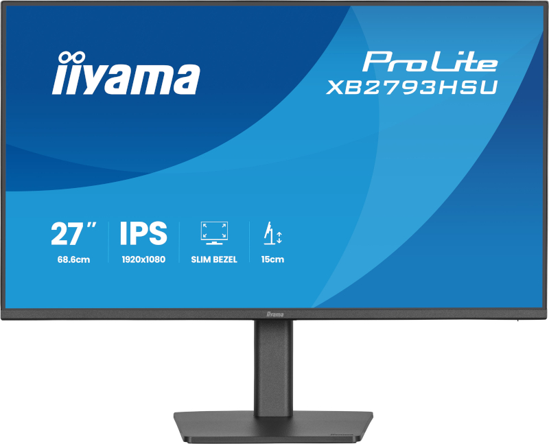 Monitor LED IIyama ProLite XB2793HSU-B1 27 inch FHD IPS 1 ms 120 Hz