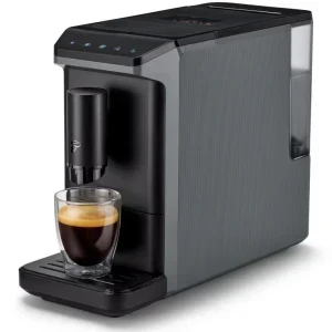 Espressor de cafea Tchibo  automat Esperto Mini, 1470W, 19bar, 1.1L, Gri