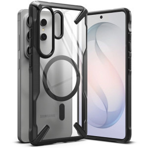 Ringke Protectie pentru spate MagSafe Fusion X Black pentru Galaxy S26 Ultra