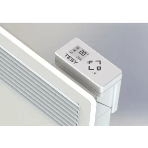 Tesy Convector de perete LivEco Cloud CN 051 300 EI CLOUD AS W, 3000 W, Termostat reglabil, Control inteligent Wi-Fi, Alb