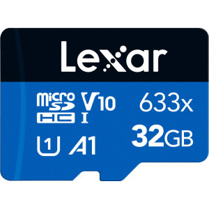 Lexar microSDHC High-Performance 633x UHS-I 32GB