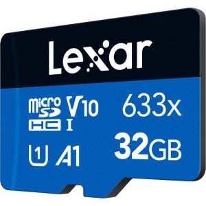 Lexar microSDHC High-Performance 633x UHS-I 32GB