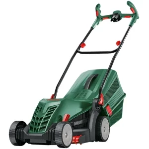 Bosch Masina de tuns iarba electrica UniversalRotak 37-555, 1400 W, latime taiere 37 cm, inaltime taiere 25-70 mm, 5 trepte de taiere, sac colector 40 L