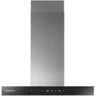 Hota Samsung decorativa NK24C5703TS/UR, Putere de absorbtie 744 m3/h, Clasa A, 4 trepte, Iluminare LED, 60 cm, Inox/Negru