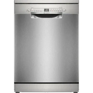 Bosch SMS2HTI06E, 13 seturi, 5 programe, Clasa C, EcoSilence Drive, ExtraDry, AquaStop, AquaSensor, ActiveWater, Home Connect, 60 cm, Inox