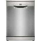 Masina de spalat vase Bosch SMS2HTI06E, 13 seturi, 5 programe, Clasa C, EcoSilence Drive, ExtraDry, AquaStop, AquaSensor, ActiveWater, Home Connect, 60 cm, Inox