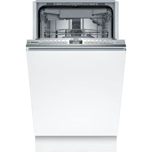 Masina de spalat vase incorporabila Bosch SPV4EMX17E, Slim, 10 seturi, 6 programe, Clasa B, EcoSilence Drive, EfficientDry, VarioFlex, AquaStop, AquaSensor, ActiveWater, Home Connect, 45 cm