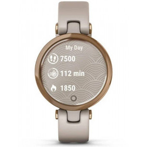 Garmin Lily Rose Gold/Light Sand Silicone