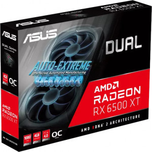 ASUS Radeon RX 6500 XT DUAL O4G 4GB GDDR6 64-bit