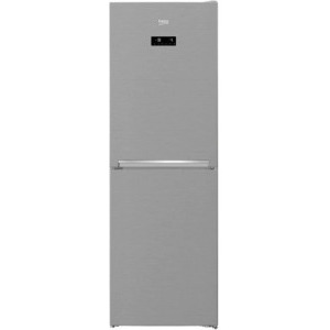 Combina frigorifica Beko RCNA386E40ZXBN, 358 L, NeoFrost Dual Cooling, HarvestFresh, Everfresh+, Display Touch Control, Clasa E, 203 cm, Argintiu