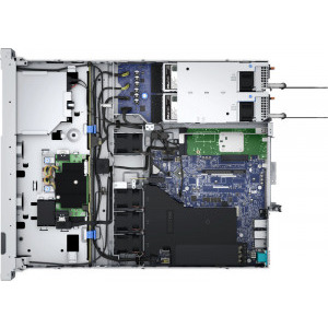 DELL PowerEdge R350 1U, Procesor Intel® Xeon® E-2314 2.8GHz Rocket Lake, 32GB UDIMM RAM, 1x 2TB SATA HDD + 1x 480GB SATA SSD, PERC H355, 4x Hot Plug LFF