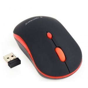 Gembird MUSW-4B-03-R Black-Red