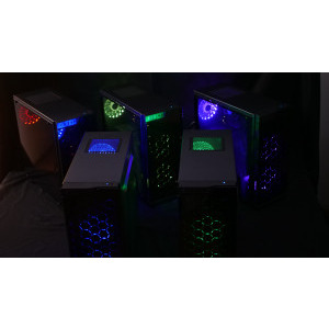 Raptor5 Comic Con Edition Powered by MSI, Intel i5-8400 2.8GHz Coffe Lake, 8GB DDR4, 120GB SSD + 1TB HDD, GTX 1060 3GB GDDR5
