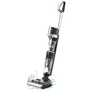 Aspirator Jimmy HW11 Pro, vertical cu mop, 420W, 0.3L, Negru/Argintiu