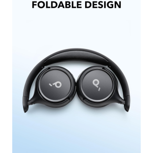 Anker On-Ear, Soundcore H30i, Bluetooth 5.3, True Wireless, Multipoint, autonomie 70h, Black