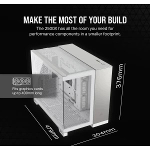 Corsair 2500X White/Satin Gray