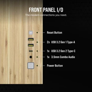 Corsair 2500X White/Bamboo