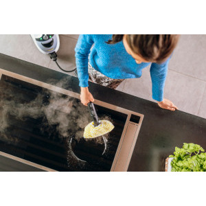 Karcher SC 5 EasyFix Iron, de curatat cu abur, 2250W, Alb/Negru