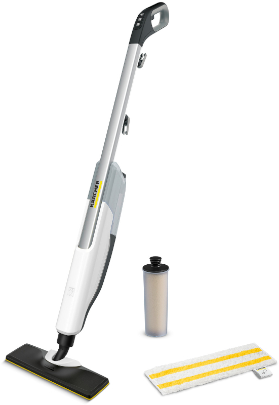 Karcher SC 2 Upright, Aparat de curatat cu abur, 1600W, Alb/Negru