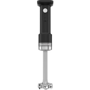 KitchenAid Mixer vertical portabil Go 5KHBRV75BM, 1L, Negru/Argintiu