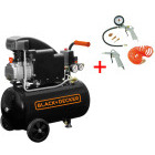 Black & Decker Compresor aer BD 160/24 + kit 6 accesorii
