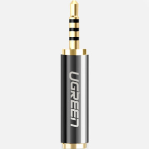Ugreen 1x Jack 2.5 mm Male - 1x Jack 3.5 mm Female, negru