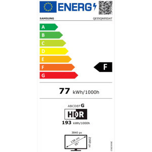 Samsung Smart TV Neo QLED QE55QN95D Seria QN95D 138cm negru 4K UHD HDR