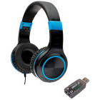 Casti Spacer On-Ear, SPHS-PEARL-BL-USB Black-Blue