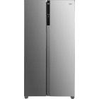 Frigider Side By Side Beko GNO5322XPN, 532 L, Clasa E, NeoFrost Dual Cooling, ProSmart Inverter, Display Touch Control, 177 cm, Inox