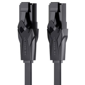 Vention CAT6 Patch Cable UTP 1 m Flat Black