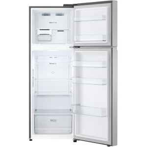 LG GTBV38PZGKD, 312 L, Clasa E, Full No Frost, LinearCooling, DoorCooling+, Inverter Linear, 172 cm, Inox